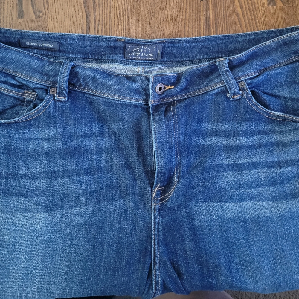 Women's - Lucky Brand Georgia Boyfriend Jeans, Size 24W